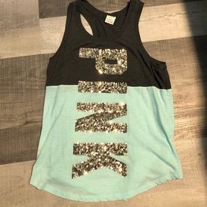 Victoria secret pink tank top medium